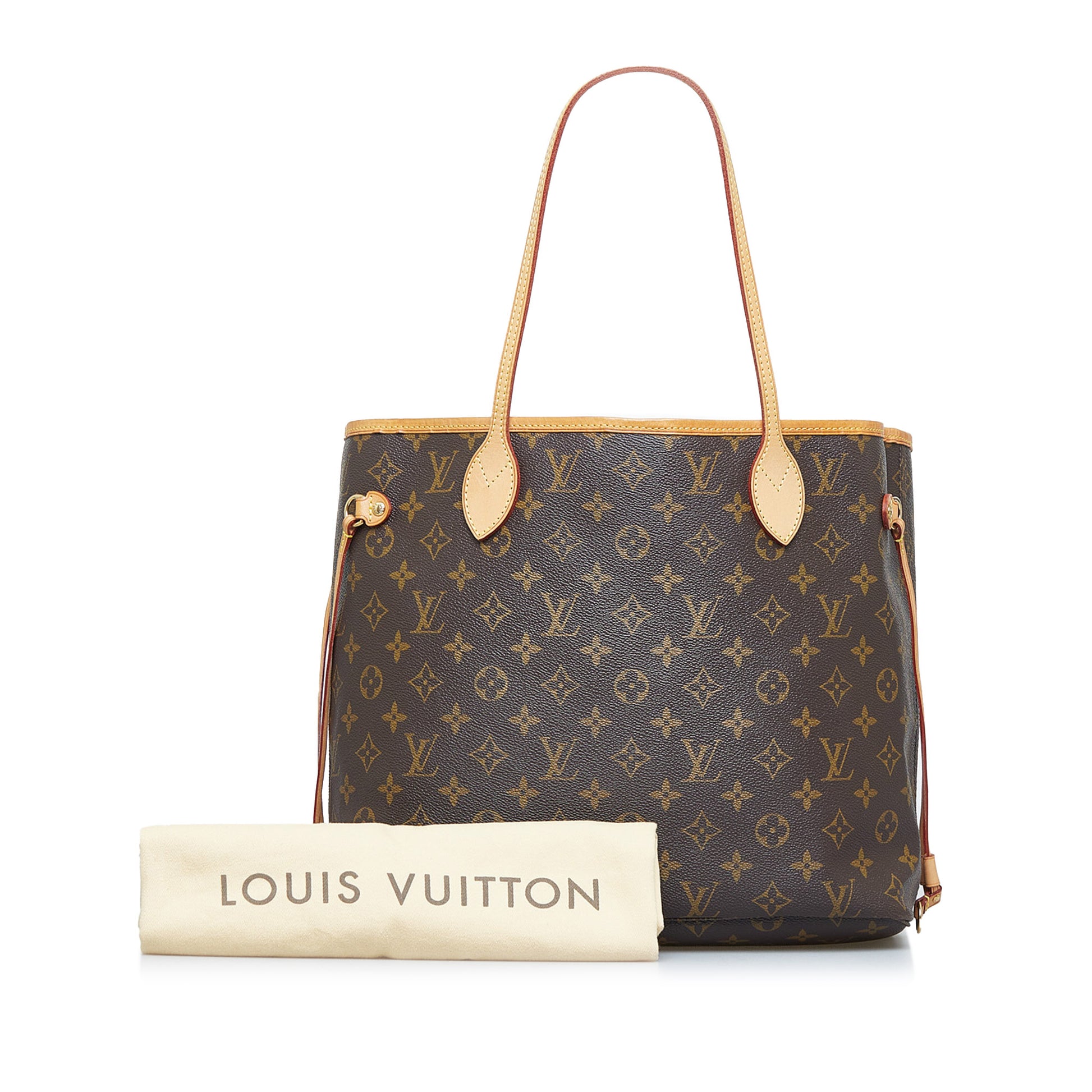 Louis Vuitton Neverfull MM Damier Azur W/Insert Handbag Tote
