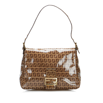 FENDI Zucchino Mamma Forever Shoulder Bag