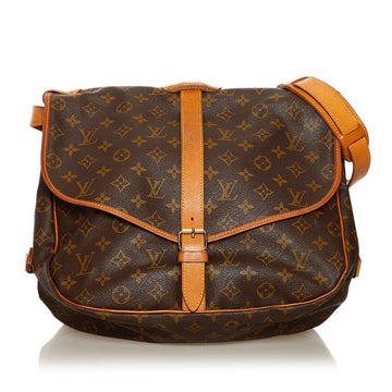 Louis Vuitton Monogram Saumur 35 Crossbody Bag