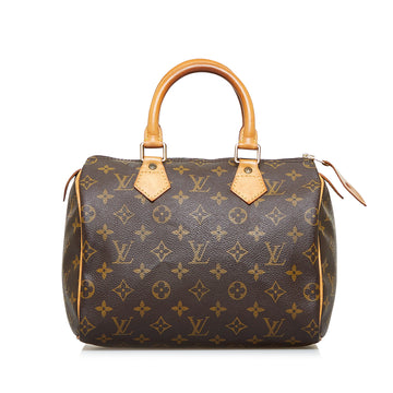 LOUIS VUITTON Monogram Speedy 25 Boston Bag