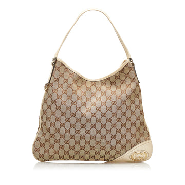 Gucci GG Canvas New Britt Shoulder Bag