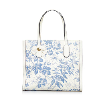 GUCCI GG Ribbon Herbarium Tote Tote Bag