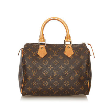 Louis Vuitton Monogram Speedy 25 Boston Bag