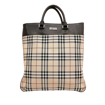 BURBERRY House Check Tote Tote Bag