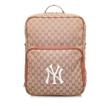 GUCCI GG Canvas NY Yankees Backpack
