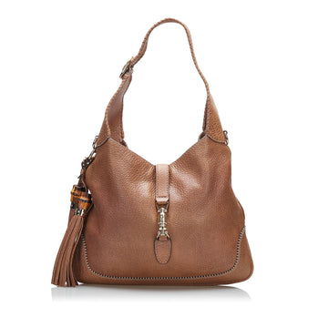 Gucci Jackie Leather Hobo Satchel