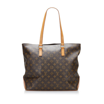 Louis Vuitton Monogram Cabas Mezzo Tote Bag