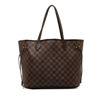 LOUIS VUITTON Damier Ebene Neverfull MM Tote Bag