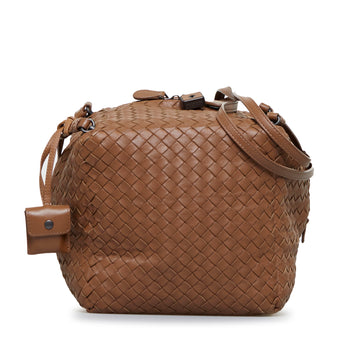 BOTTEGA VENETA Intrecciato Cube Crossbody Bag