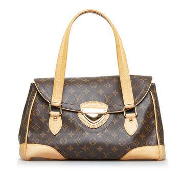 Louis-Vuitton-Monogram-Beverly-MM-Shoulder-Bag-Brief-Case-M51121