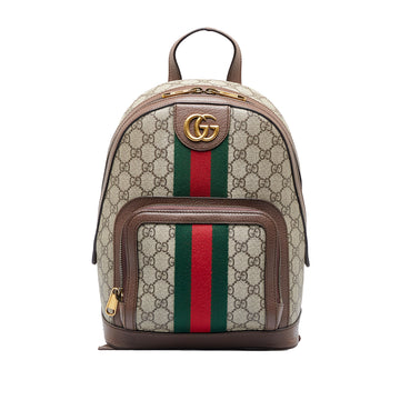 GUCCI Small GG Supreme Ophidia Backpack