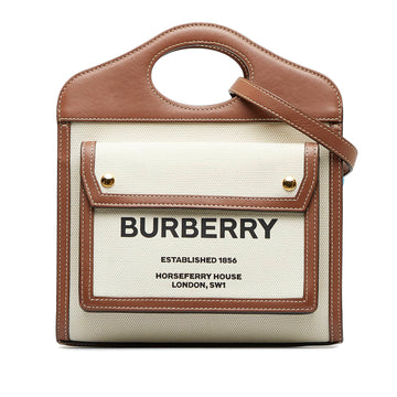 BURBERRY Pocket Satchel