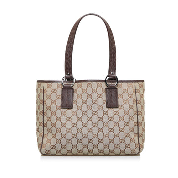 GUCCI GG Canvas Tote Tote Bag