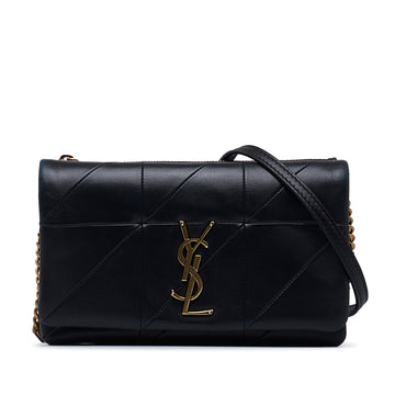 SAINT LAURENT Jamie Lambskin Crossbody Bag