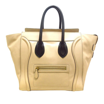 CELINE Mini Bicolor Luggage Tote Tote Bag