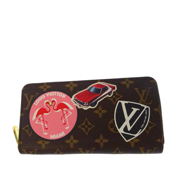 Louis Vuitton Monogram World Tour Zippy Wallet Long Wallets