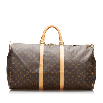 Louis Vuitton Monogram Keepall 55 Travel Bag