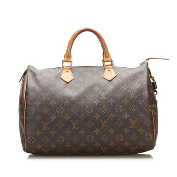 Louis Vuitton Monogram Speedy 35 Boston Bag