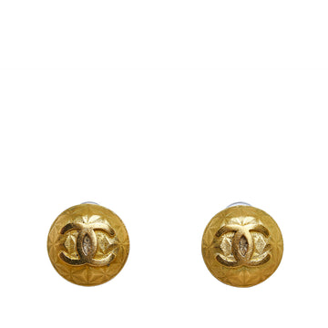 CHANEL CC Clip On Earrings Costume Earrings