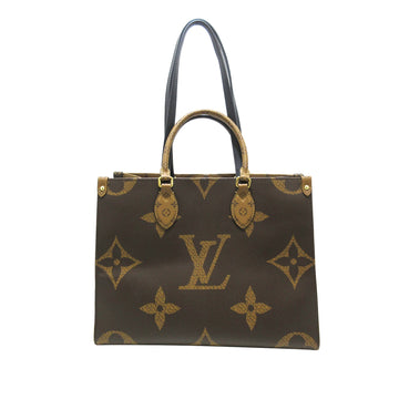 LOUIS VUITTON Monogram Reverse Giant Onthego MM Satchel