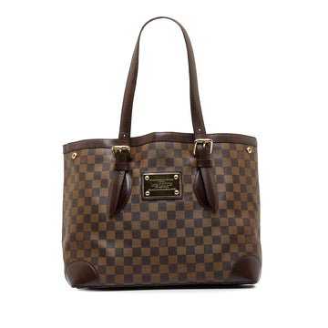 LOUIS VUITTON Damier Ebene Hampstead MM Tote Bag