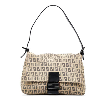 FENDI Zucchino Mamma Forever Shoulder Bag