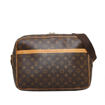 LOUIS VUITTON Monogram Reporter GM Crossbody Bag