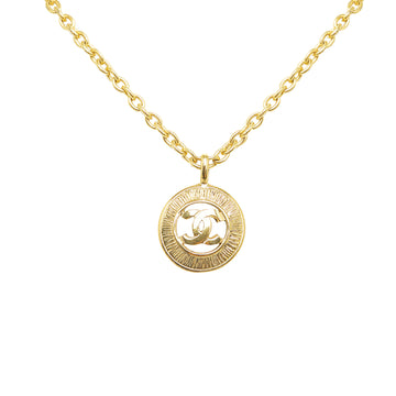 CHANEL CC Pendant Necklace Costume Necklace