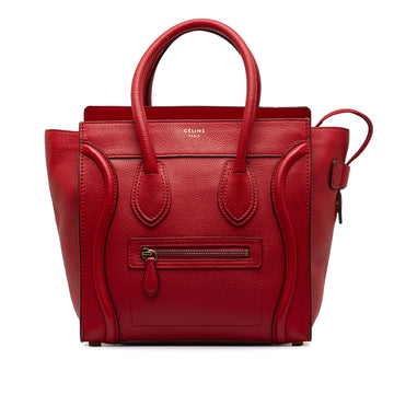 CELINE Mini Luggage Tote Handbag