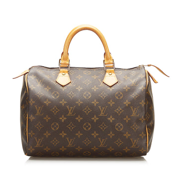 Louis Vuitton Monogram Speedy 30 Boston Bag