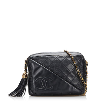 Chanel CC Quilted Tassel Crossbody Crossbody Bag