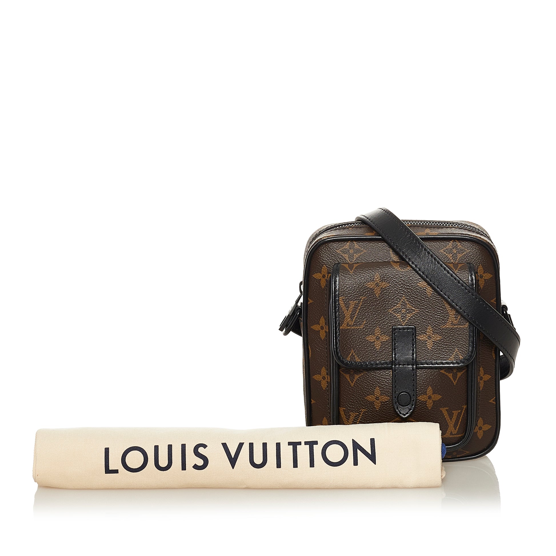 LOUIS VUITTON Monogram Macassar Christopher Wearable Wallet Bag M69404  90208500