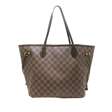 Louis Vuitton Damier Ebene Neverfull MM Tote Bag