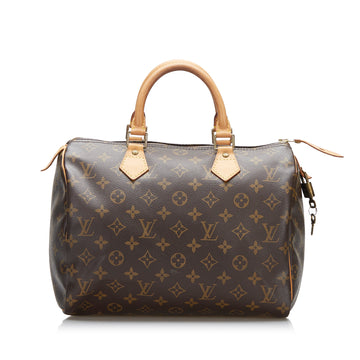 Louis Vuitton Monogram Speedy 25 Boston Bag