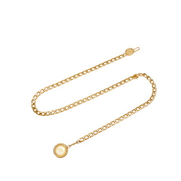 CHANEL CC Medallion Chain-Link Belt