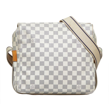 LOUIS VUITTON Damier Azur Naviglio Crossbody Bag