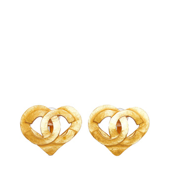 CHANEL CC Clip-on Earrings Costume Earrings