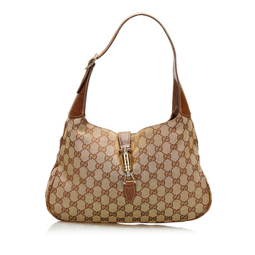 Gucci GG Canvas Jackie O Shoulder Bag