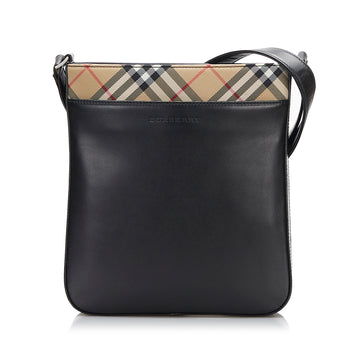 BURBERRY Nova Check Crossbody Bag