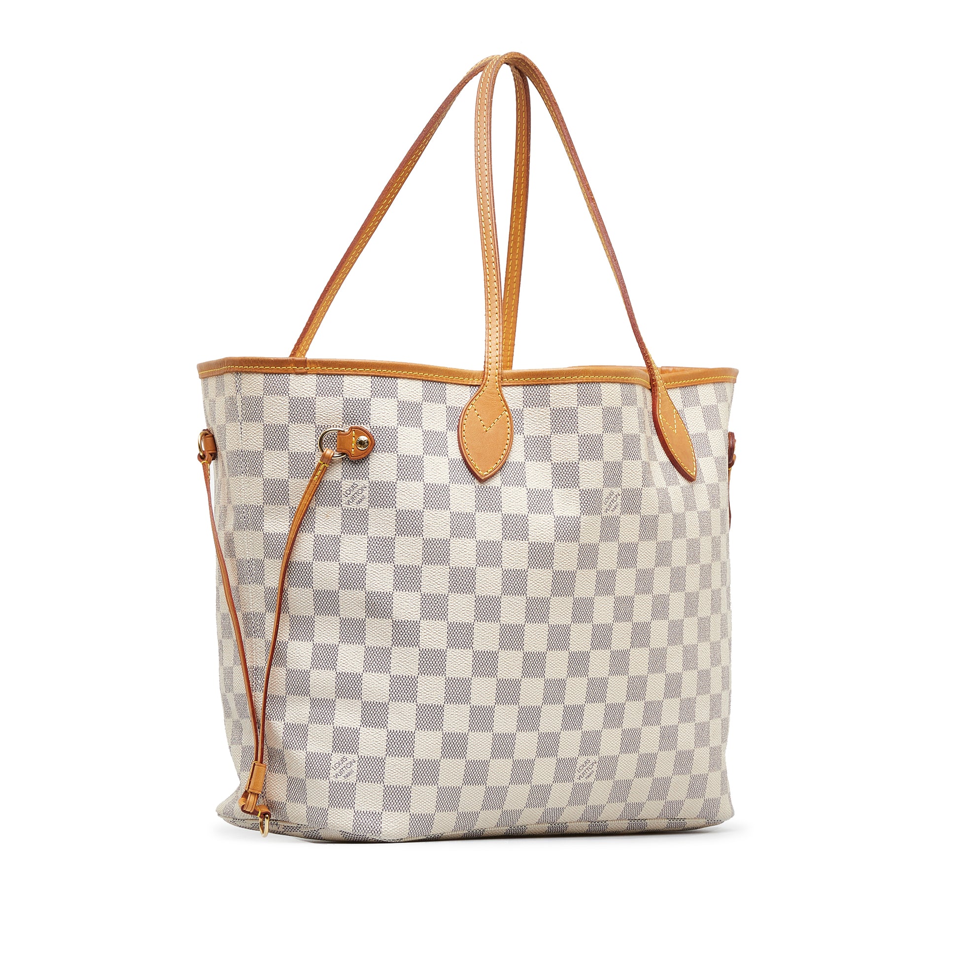 Louis Vuitton Damier Azur Neverfull MM w/ Pouch - Neutrals Totes, Handbags  - LOU781863