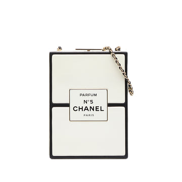 CHANEL No.5 Parfum Box Evening Clutch Clutch Bag