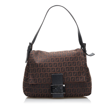 Fendi Zucchino Mamma Forever Shoulder Bag