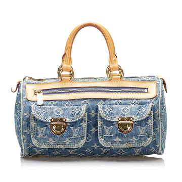 Louis Vuitton Monogram Denim Neo Speedy Handbag