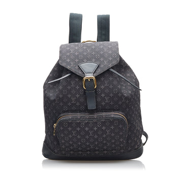 LOUIS VUITTON Monogram Mini Lin Montsouris GM Backpack