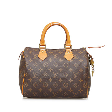 LOUIS VUITTON Monogram Speedy 25 Boston Bag