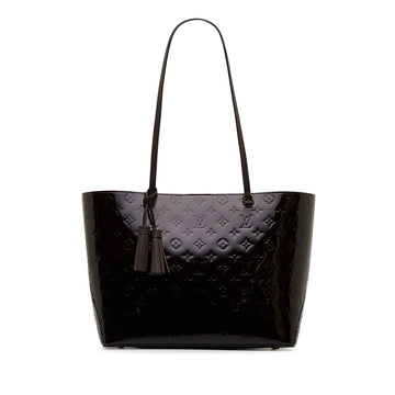 LOUIS VUITTON Monogram Vernis Long Beach Tote Bag