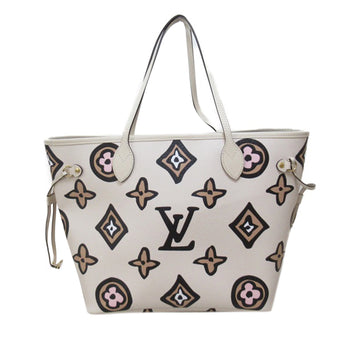 LOUIS VUITTON Monogram Giant Wild at Heart Neverfull MM Tote Bag