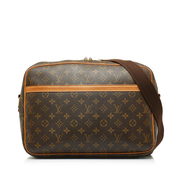 LOUIS VUITTON Monogram Reporter GM Crossbody Bag