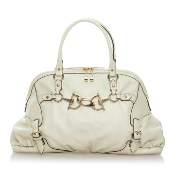 Gucci Horsebit Nail Leather Tote Bag