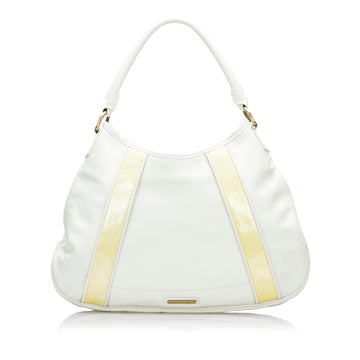 Burberry Calf Leather Tote Bag